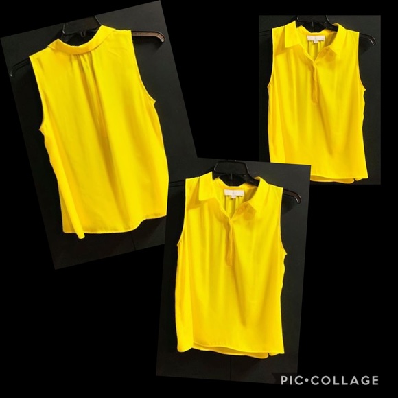 LOFT Tops - Loft Bright Yellow Top